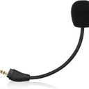 Mic Replacement for HyperX Cloud III/Cloud 3 Wired Wireless Gaming Headset, 3.5mm Detachable Noise Cancelling Microphone Boom for PC, Xbox One, PS4, PS5