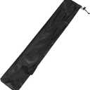 balacoo Lightweight Nylon Hiking Pole Storage Bag Black Trekking Bag for Walking Stick Organizer Durable and Spacious Design for Camping Gear Easy Access Travel Case for Outdoor