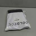 GOLDTOE Men's Harrington Crew Socks (Multipack) (Large, Black (6-pairs))