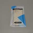 NITITOP Compatible with iPhone 16 Case Stylish Cute Polka Dots Pattern Design for Girls Women Men Soft TPU Shockproof Full Camera Protective Phone Cover - White