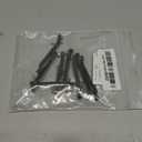 RC Chassis Rod,8 Pcs Metal Chassis Pull Rods Suspension Link Mount for RC Car 1/16 WPL C14 C24 1/12 MN D90 D91 MN40 MN45 MN96 MN99 MN99s Upgrade Par (Black)