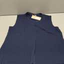 Anyhold Women's Chiffon Tank Tops Sleeveless V Neck Blouse Dressy Casual Tops Office Work Shirts XL