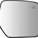 Passenger Side Mirror Replacement for Jeep Compass Patriot 2007 2008 2009 2010 2011 2012 2013 2014 2015 2016 2017, Power Heated Right Exterior Side Rearview Mirrors Glass, with Backing Plate