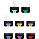 Andis - set of combs lifted stainless steel parts 8