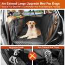 Vailge Dog Car Seat Cover, Dog Hammock for Car Backseat, Non Inflatable seat Cover for Back seat,Hard Bottom Back Seat Protector for Cars,Trucs & SUVs, Standard