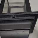 Porch Light with GFCI Outlet Dusk to Dawn Motion Sensor Outdoor Light 3 Light Modes Exterior Light Fixture Waterproof Outside Wall Light for House Patio Garage (Black 1-pack, Black with Copper Trim)