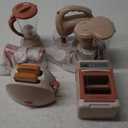 Play Kitchen Toys, Pretend Play Kitchen Appliances Toy Set with Coffee Maker, Mixer, Toaster with Realistic Lights& Sounds, Birthday Gift for Kids Ages 3-5 4-6 6-8 (5 Machine)