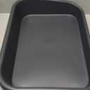 3 Pcs Low Entry Senior Cat Litter Box,Extra Large Size Pet Litter Box Low Entry Open Top Cat Litter Box for Kitten Frail Handicap Disabled Older Elderly Cats and Kitten,Easy to Clean (Dark Gray)