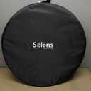 5x6.6ft Blue Grey Backdrop for Photography, with Clip and Carry Case