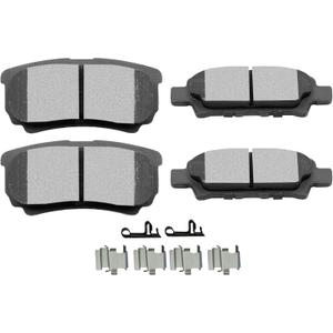 SCITOO D1037 Rear Ceramic Brake Pads Sets Fit For Chrysler 200 / Sebring,For Dodge Avenger/Caliber,For Jeep Compass 2007-2017,For Jeep Patriot 2007-2017,For Mitsubishi Lancer 2008-2017 SCITOO D1037 Rear Ceramic Brake Pads Sets Fit For Chrysler 200 / Sebring,For Dodge Avenger/Caliber,For Jeep Compass 2007-2017,For Jeep Patriot 2007-2017,For Mitsubishi Lancer 2008-2017