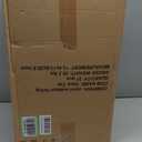 Patio Interlocking Deck Tiles, 12"x12" Square Composite Decking Tiles, Four Slat Plastic Outdoor Flooring Tile All Weather for Balcony Porch Backyard, Dark Brown (Pack of 27) by domi outdoor living