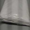 Yourtablecloth Deluxe Cushioned Heavy Duty Table Pad with Flannel Backing 52" X 90"Rectangle White