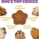 Just Try 15 oz Glucosamine Chondroitin for Dogs Hip & Joint Support Treats | Real chicken glucosamine chondroitin MSM green lipped mussel. Supports joint mobility flexibility. Crunchy training treats.