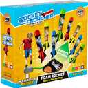 Otoseth Toys Rocket Launcher for Kids - Launch up to 100 Ft, 8 Multi-Color Foam Rockets & Adjustable Launch Stand, Kids Outdoor Toys, Age 3+