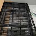 Dog Playpen 32 Inch 8 Panels, Heavy Duty Metal Pet Playpen Indoor Outdoor for Camping, Yard, RV, Garden Fence, Privacy Patio, Black