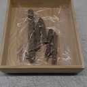 Hamiledyi Bird Perch Stand Playground Parrot Playground Tabletop Natural Wooden Perch PlayStand Platform Toys for Parrots Parakeets Lovebirds Canaries Cockatiels Conure