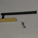 VAEHOLD Adhesive Paper Towel Holder Under Cabinet Wall Mount for Kitchen Paper Towel, Black Paper Towel Roll Holder Stick to Wall, Stainless SteelBlack