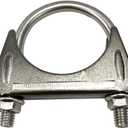 Heavy Duty 2.25" Exhaust U-Bolt Clamp 2 1/4 Inch Stainless Exhaust Clamp