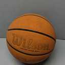 WILSON NCAA Evo NXT Official Indoor Game Basketballs - Sizes 6 and 7 (Black/Orange)