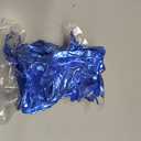 Ottwll 150 Grams Blue Crinkle Cut Paper Shred Filler, Sparkly Film PP Hamper Shreds for Gift Box Bag Basket DIY Crafts Supplies Easter Grass Gift Box Filling