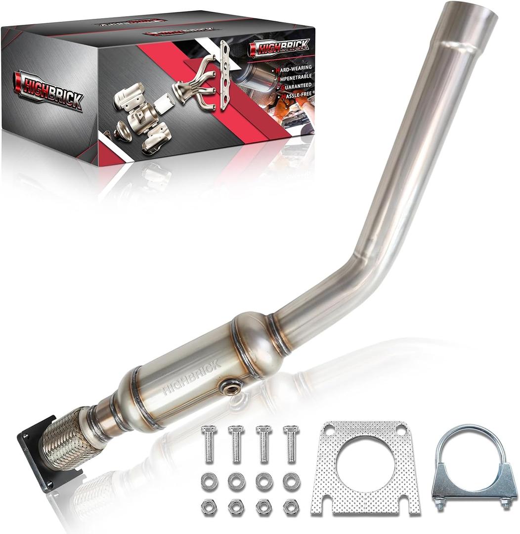 Catalytic Converter Kit Compatible with 2008-2010 Chrysler Town Country, Dodge Grand Caravan 3.3L 3.8L (EPA Compliant)