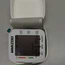 MMIZOO Wrist Blood Pressure Monitor Large LCD Display BP Machine Adjustable Cuff 5.31-7.68 inch Automatic 99x2 Sets Memory with Carrying Case for Home Use (W1681) (White)