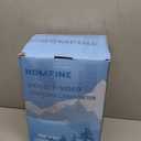 HOMFINE Cooling Comforter Japanese Double-Sided Arc-Chill Cold Tech Fabric Cooling Blanket for Night Sweats Hot Sleepers, Q-Max 0.45 Soft Breathable Silk Smooth Lightweight Blue Summer Comforter King