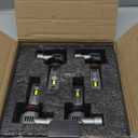 SEALIGHT 𝐇𝟏𝟏/𝐇𝟗/𝐇𝟖 and 𝟗𝟎𝟎𝟓/𝐇𝐁𝟑 Fog Lights Combo, 100,000LM Wider Driving Vision, 9005 H11 Fog Lights with Cooling Fans, Plug and Play, Pack of 4, 9005 H11