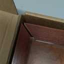 Mooncraftlogy Adjustable Rock Display Case, Crystal Collection Box with Shelves, Wood Witchy Stones Organizer Storage,Gem Holder with Lid for Seashell, Collectibles, Wiccan Gift (Brown)