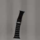 Upgraded Titanium Band Replacement Compatible with Apple Watch Band Ultra 3 Ultra 2/Ultra 49mm,iWatch Series 11/10 46mm,9/8/7 45mm,SE3/SE2/SE/6/5/4 44mm,3/2/1 42mm, Titanium Watch Band, Black