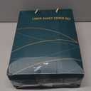 Shilucheng 100% Linen Queen Duvet Cover Set, Luxury Pure Natural French Flax Linen Duvet Cover with Zipper Closure & Corner Ties, Cooling Breathable Comforter Cover 3 Piece (Linen)