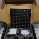 12 Inches Ceiling Mount Shower Faucets Sets Complete Shower System LED Rainfall Shower Head System Rough-in Valve Body and Trim Included Matte Black…