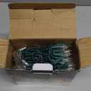 Minetom Clear Christmas Lights 200 Count 50 Feet Bulb Mini Lights, Waterproof String Light for Indoor Xmas Tree Garland Birthday Wedding Decoration, Green Wire (Clear Warm White)