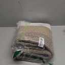 OIAHOMY Large Blanket Basket, 22x17x12 Rectangle Woven Baskets, Nursery Blanket Storage Living Room, Toy Storage With Handle, Large Baskets for Organizing-Gradient Yellow