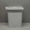 MOPALL 2.7 Gallon Small Bathroom Trash Can with Lid Soft Close, Garbage Can with Press Top Lid & Foot Pedal, Step Trashcan Slim Trash Bin Waste Basket for Toilet, Office, Bedroom, Kitchen, Living Room