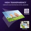 Laminating Sheets, 100 Pack Laminating Pouches Holds 11 x 17 Inch Sheets, 3 Mil Laminate Sheets 11.5 x 17.5 Inch for Laminator, Clear Thermal Laminating Pouches with Round Corner (100)