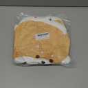 Shiba Inu Dog Plush Pillow, Cute Soft Corgi Stuffed Animals Doll Toys Gifts for Valentine, Christmas, Birthday, Bed, Sofa Chair (Brown Round Eye, 13.5in)