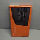 Ergonomic Wireless Keyboard with Wrist Rest, Wave Keys, Comfortable Natural Typing, 2.4GHz Ergo Wireless USB Computer Keyboard for Large Hands, Windows, Mac, Laptop, PC