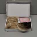 7JHH WIGS Long Blonde Wig with Bangs for Women,Heat Resistant Fiber 25 Inch Layered Synthetic Hair Wigs with Dark Roots for Daily Use