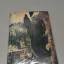 Bear Bath Mat Rustic Cabin Lodge Woodland Wildlife Bath Rug Animal Hunting Camo Black Bear in the Woods Bathroom Accessories Soft Non Slip Rug Sets for Bathroom Bedroom Kitchen Outdoor Indoor 17x29''