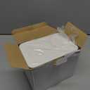 2 Pack LEQXGO Baby Wipes Dispenser, Wipes Dispenser Baby Wipes Case, Baby Wipe Holder for Fresh Wipes, Non-Slip Wipes Case, Wipe Container with Sealing Design Lid (White and White)