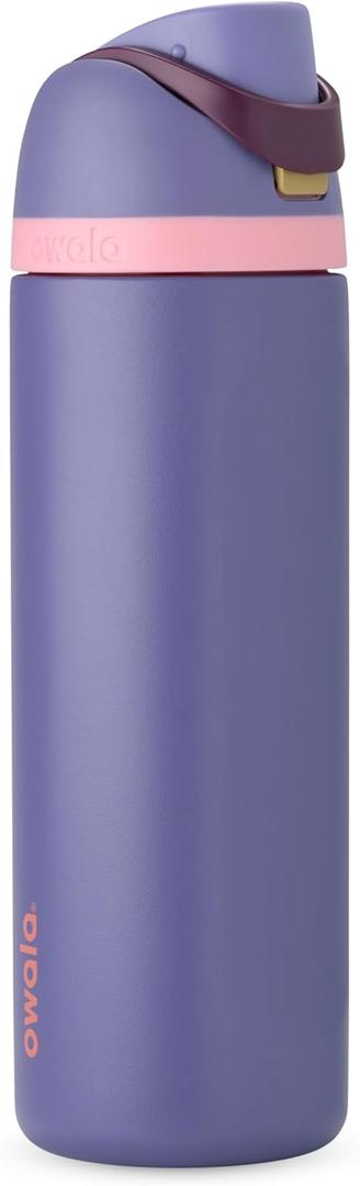 Owala FreeSip Water Bottle, 24oz, Blue Jay Colour