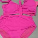 Jelly Womens High Waisted Bikini Set Tie Knot High Rise Two Piece Swimsuits Bathing Suits Size M