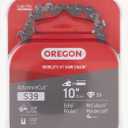 Oregon S39 AdvanceCut Replacement Chainsaw and Pole Saw Chain for 10-Inch Guide Bars, 39 Drive Links, Pitch: 3/8", .050" Gauge, Fits Atlas, Makita, Poulan, and More