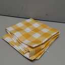 Throw Pillow Covers Set of 2 Yellow Buffalo Check Plaid Pillow Covers 18x18 Inch Decorative Pillowcases Pillows Cushion Case for Couch Bed Sofa Patio Garden Indoor Outdoor Summer Home Decor