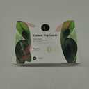 L. Ultra Thin Pads for Women, Regular Absorbency, Organic Cotton Top Layer, Unscented Pads with Wings, 56 CT