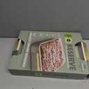 GreenPan Bakeware 13 x 9 Rectangular Cake Pan, Ceramic Nonstick Baking Pan, PFAS & BPA Free, Gold Handles, Durable Steel, Freezer to Oven Dish, Scratch Resistant, Bake & Roast Ovenware, Sage Green