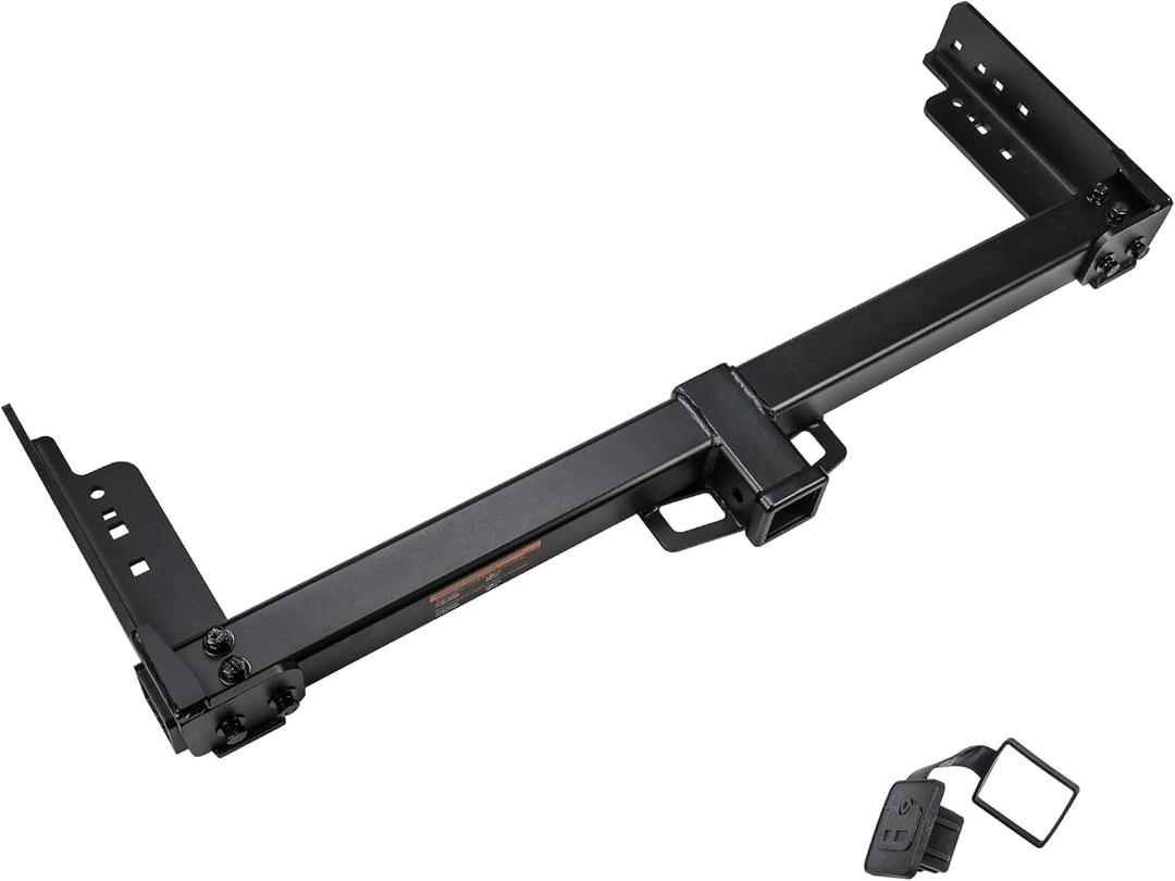 DBXB-RV Class 3 Trailer Hitch Standard 2-Inch Receiver Compatible with 2022-2026 Jeep Grand Cherokee, 2021-2026 Jeep Grand Cherokee L, Multi-Fit Hitch to Receive Ball Mount & Bike Rack. 13525