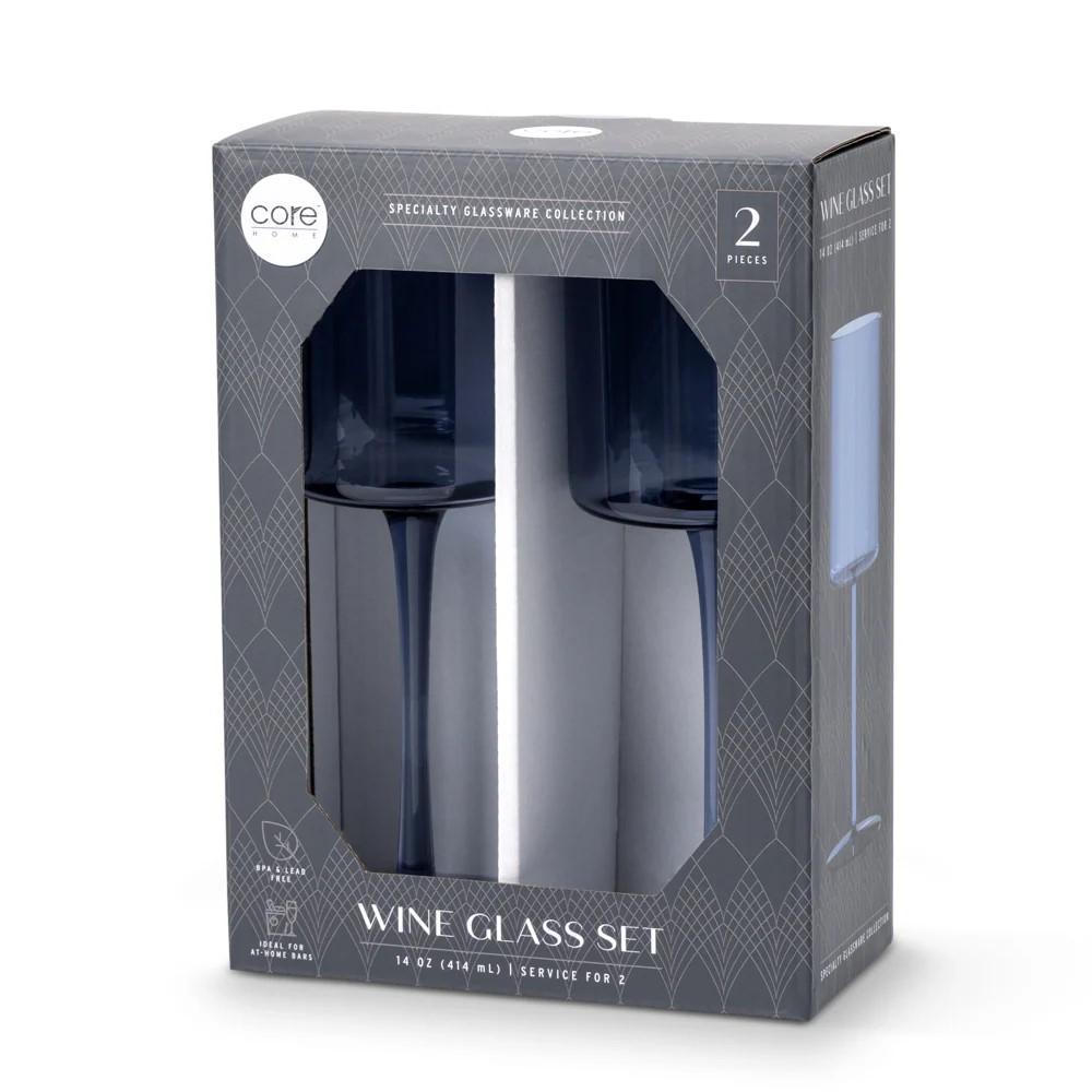 Wine Glasses Set of 2-Birthday/Father's Day Gifts,14oz Unbreakable Unique Wine Glass Ideal Gift