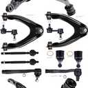 ASAPE 12 PCS Control Arm Ball Joint Tie Rod End Sway Bar End Link Suspension Kit Fit for 1997-2001 for Honda CR-V